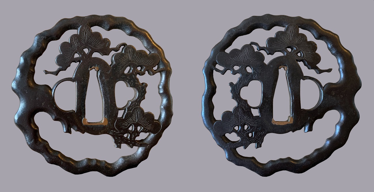 Nishigaki Pines Tsuba Comp2_1300px
